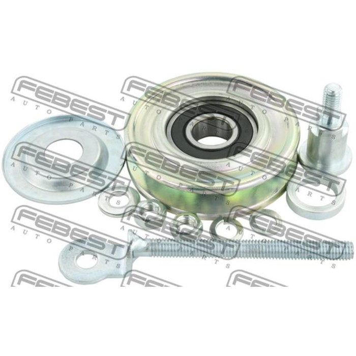 Ролик натяжной ремня кондиционера комплект febest 0487-p15w