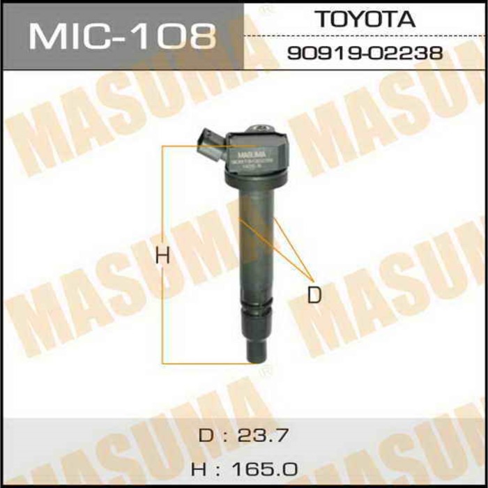 Катушка зажигания  Masuma MIC108