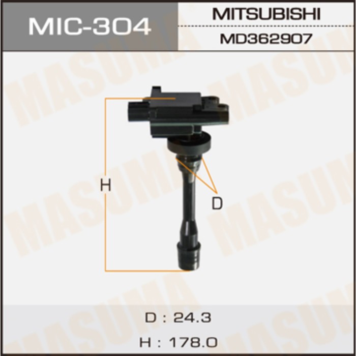 Катушка зажигания  Masuma MIC304