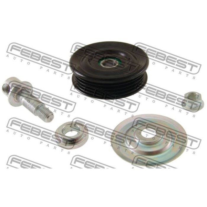 Ролик натяжной ремня кондиционера комплект febest 0187-gx100