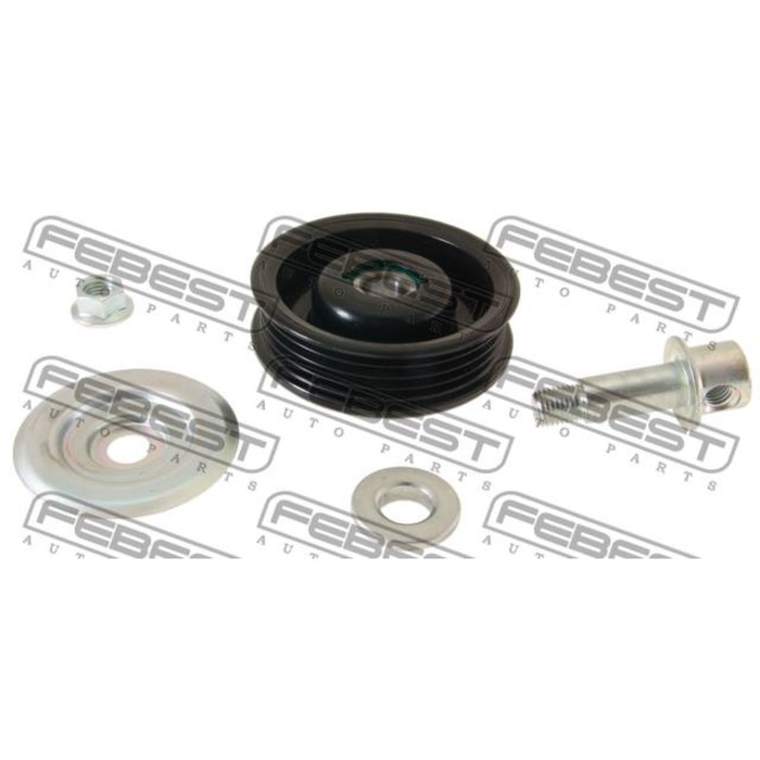 Ролик натяжной ремня кондиционера комплект febest 0187-gx110