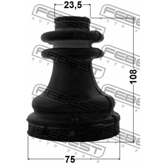 Пыльник ШРУСа FEBEST 0215-g15raatt