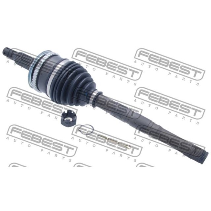 Шрус наружный с валом правый 33x490x30 febest 0414-kb4a47r