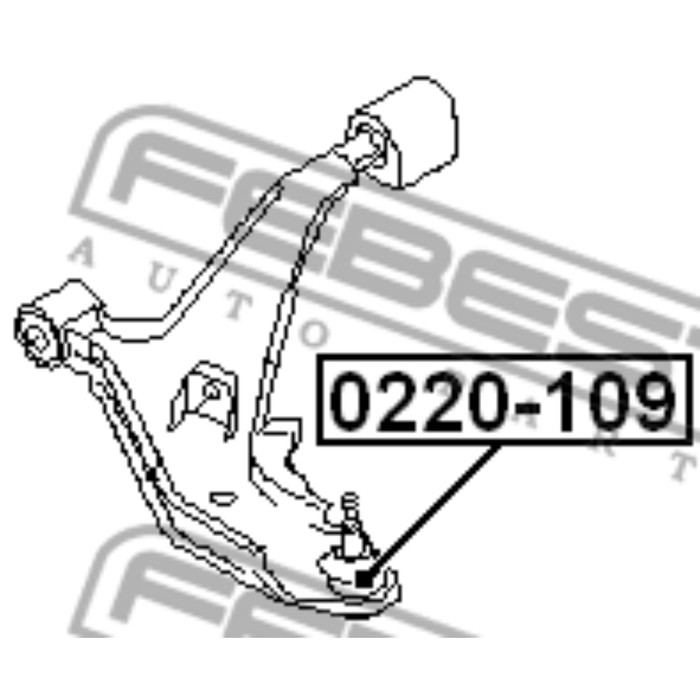 Опора шаровая FEBEST 0220-109
