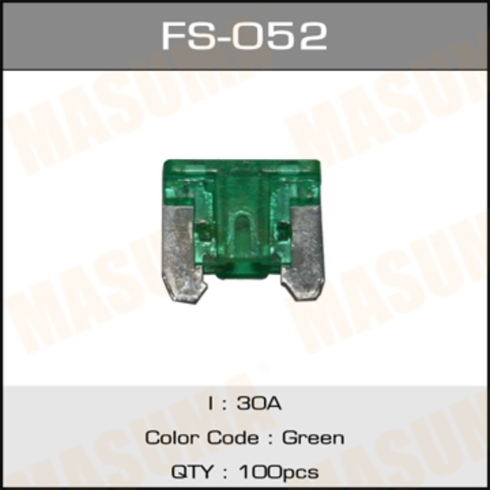 Предохранитель флажковый mini Masuma FS052