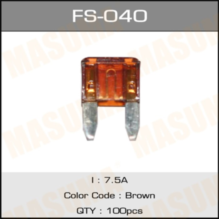Предохранитель флажковый МИНИ Masuma FS040