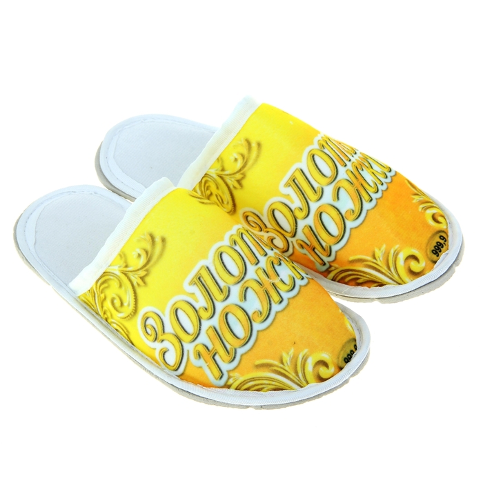 Обувь домашняя женская "Золотые ножки", р-р 35-36