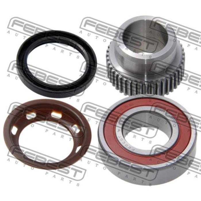 Подшипник шариковый задней полуоси ремкомплект 30x62x16 febest kit-kei
