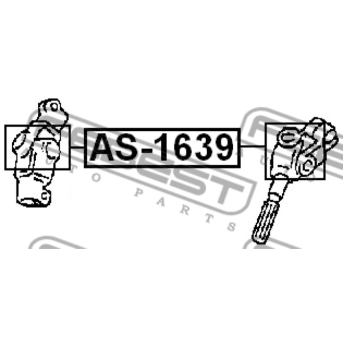 Крестовина FEBEST as-1639