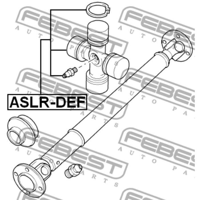 Крестовина FEBEST aslr-def