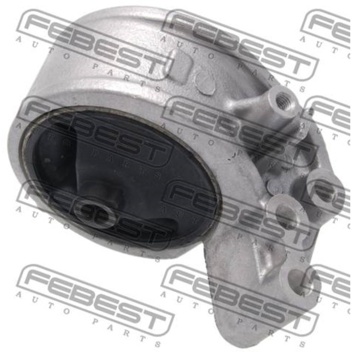 Подушка двигателя левая (гидравлическая) at febest mm-n43alh