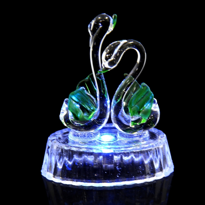 Сувенир "2 лебедя" световой