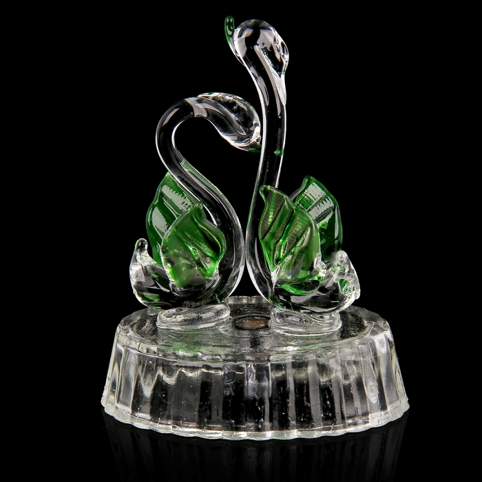 Сувенир "2 лебедя" световой