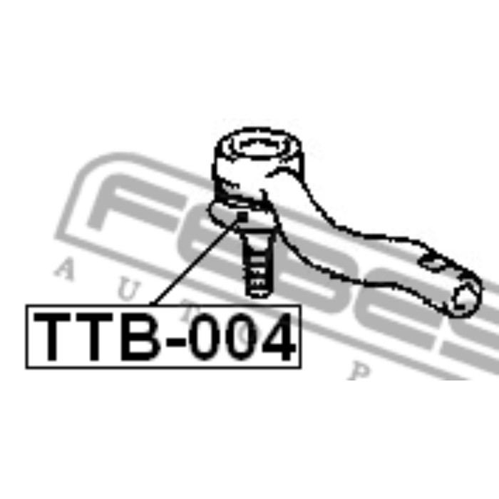 Пыльник рулевого наконечника FEBEST ttb-004