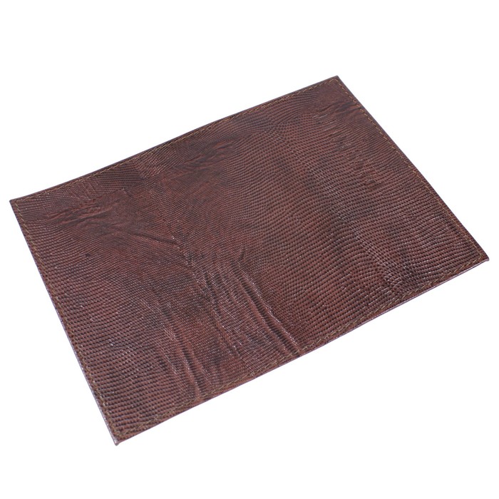 Обложка для паспорта, отдел для кредитных карт, цвет коричневый