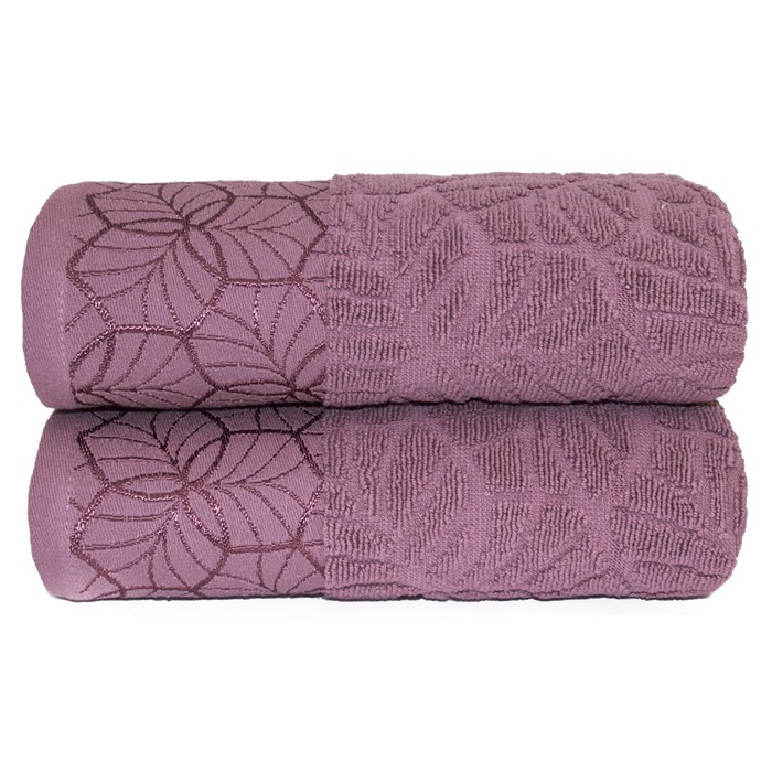 КМП "Тори", размер 50х90 см-2 шт., цвет бордовый