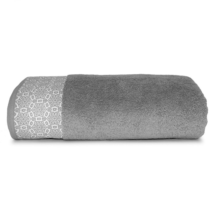Полотенце "Форест", размер 70х130 см, цвет серый