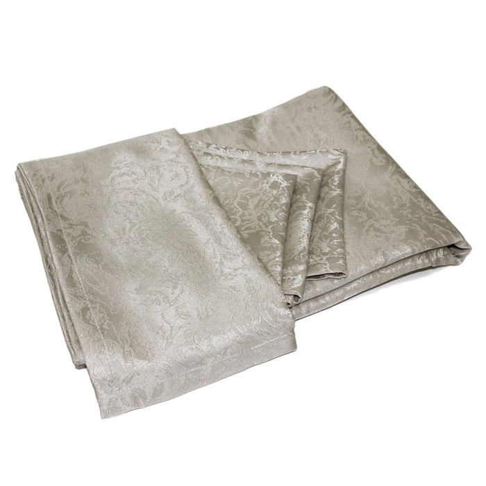 Скатерть "Россини", размер 160х220 см, салфетка 35х35 см-4 шт., цвет бежевый