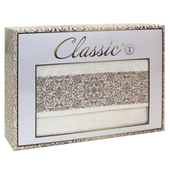 КМП "Клео", размер 50х90 см-1 шт., 70х130 см-1 шт., цвет экрю