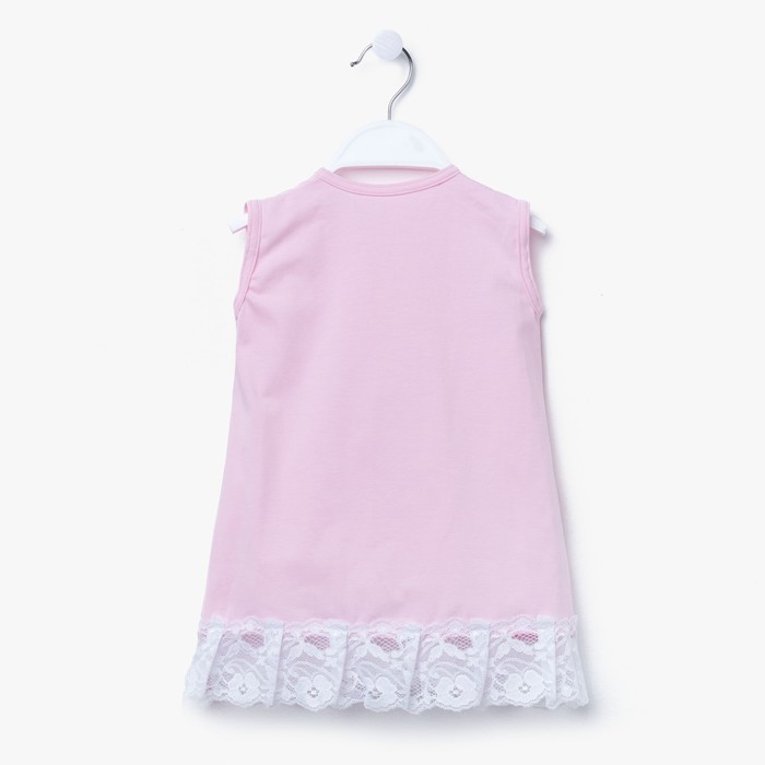 Комплект (майка, кофта), рост 104-110 см, цвет серый/розовый 3157