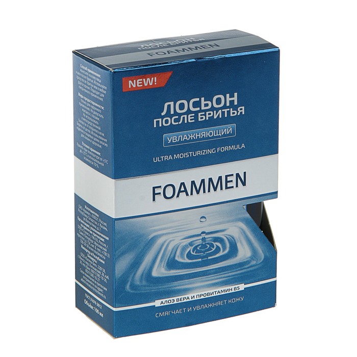 Лосьон после бритья Foammen увлажняющий, 100 мл