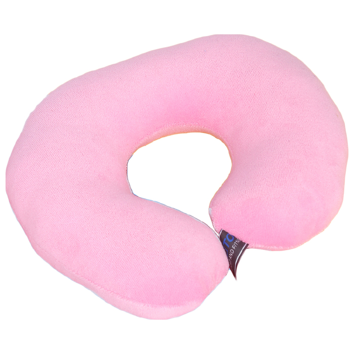 Подушка-воротник путешественника, релакс детская, мягкий велюр, цвет МИКС