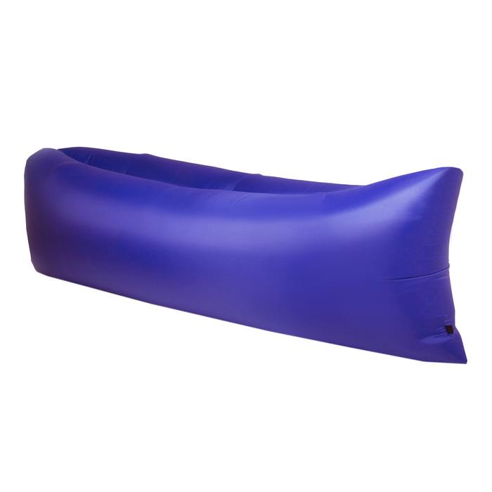 Шезлонг самонадувающийся, цвет синий