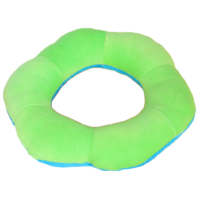 Подушка путешественника релакс мягкий велюр, цвет МИКС