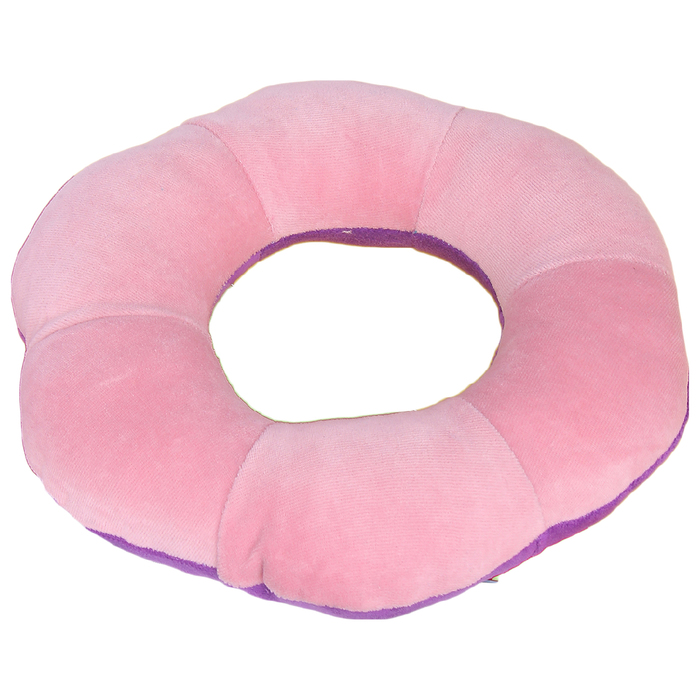 Подушка путешественника релакс детская, мягкий велюр, цвет МИКС