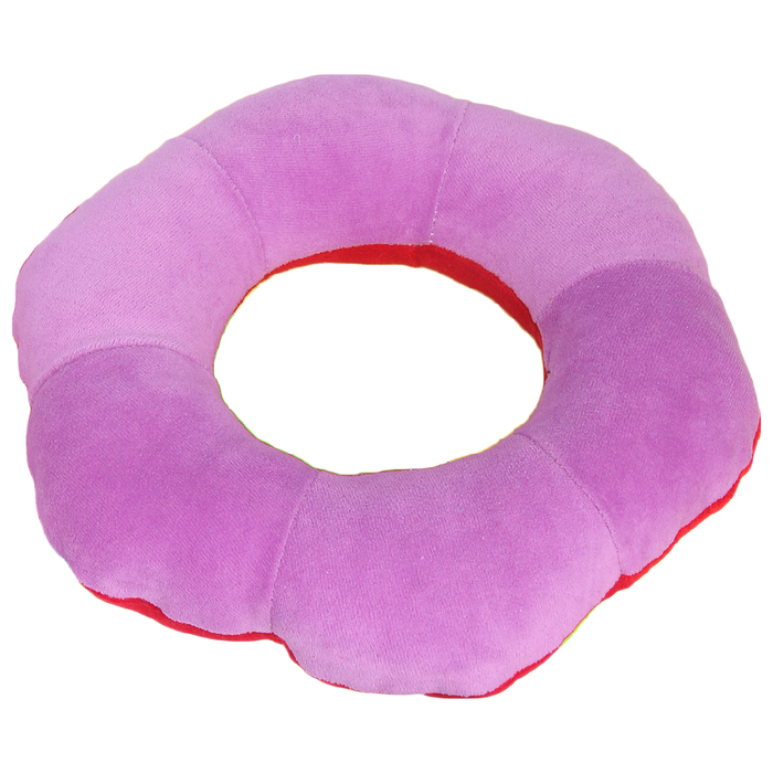 Подушка путешественника релакс детская, мягкий велюр, цвет МИКС