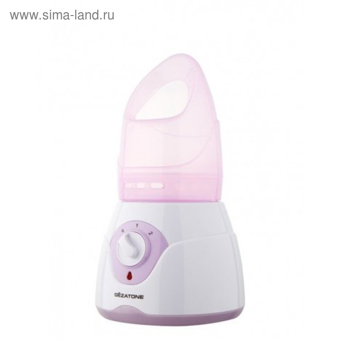

Сауна для лица Gezatone 105S, паровая, 100 Вт, 50 мл, 3 насадки, фиолетовая