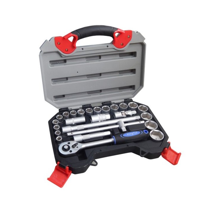 Набор инструментов KingTul KT426, 1/2”, 10-32 мм, 6 гр., 26 пр., кейс