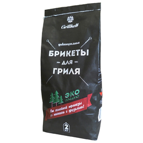

Брикеты древесноугольные, 2 кг