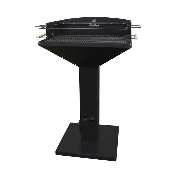 Мангал стационарный "Тюльпан", сталь 08ПС толщиной 1 мм