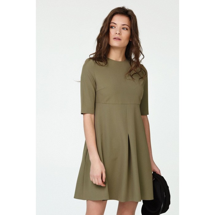 Платье женское, размер 44, цвет хаки 796-15-01