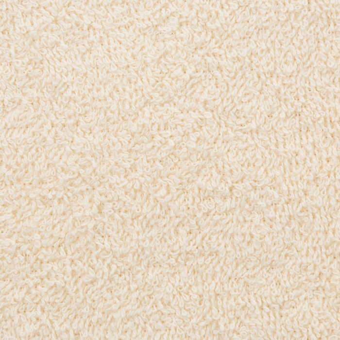 Полотенце махровое "Экономь и Я" 50х90 см, молочный 100% хлопок, 340 г/м²