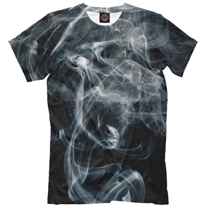 Футболка для мальчика "Абстракция в дыму" , рост 116 см APD-718450