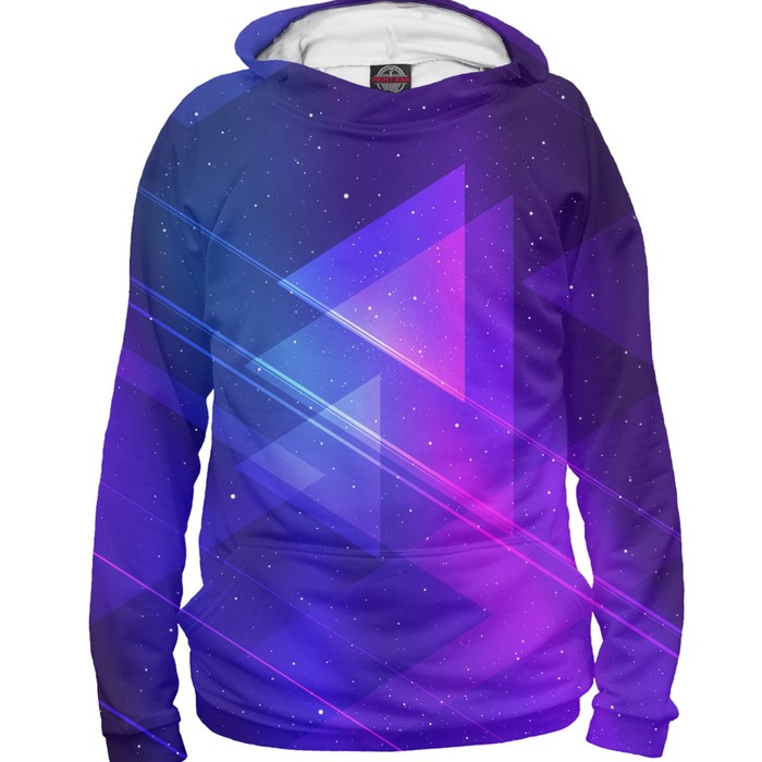 Худи для девочки "Абстракция space" , рост 104 см ABS-232578