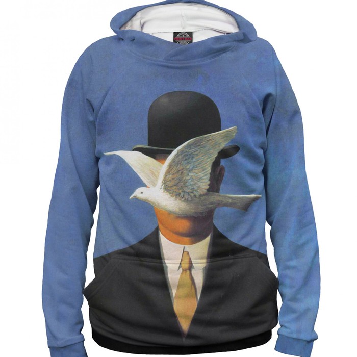 Худи для мальчика "Рене Магритт" , рост 146 см  GHI-656432