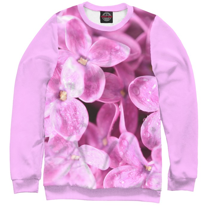 Свитшот для девочки "Сирень" , рост 158 см CVE-772613