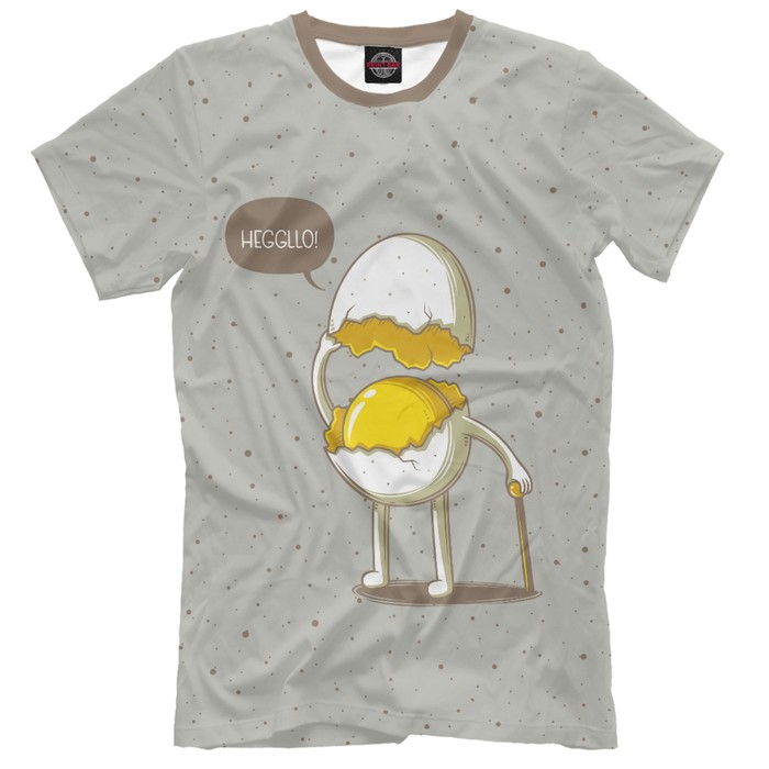 Футболка для мальчика "Яйцо приветствует" , рост 116 см EDA-618907