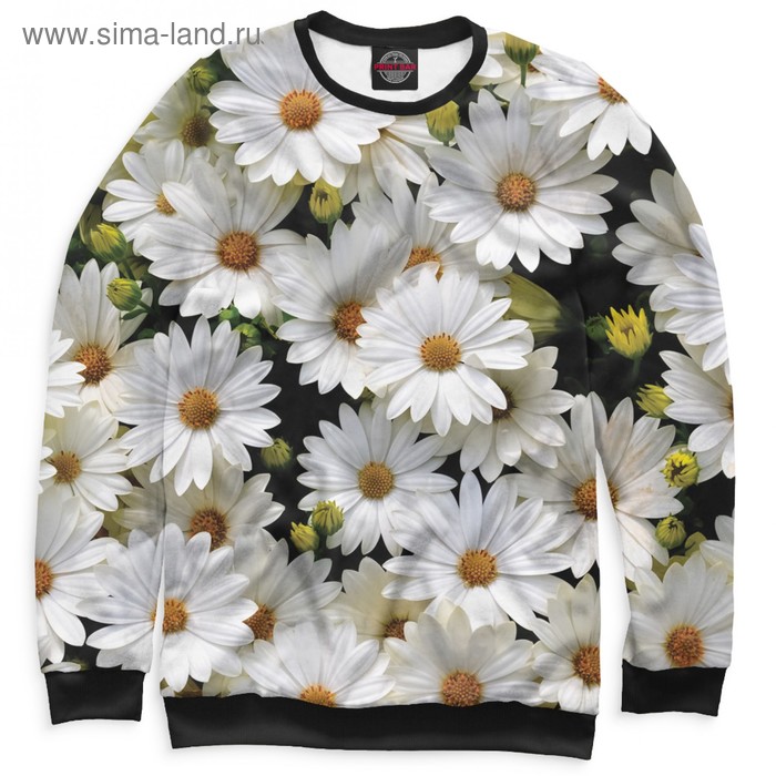 Свитшот для мальчика Цветы рост 146 см 1951₽