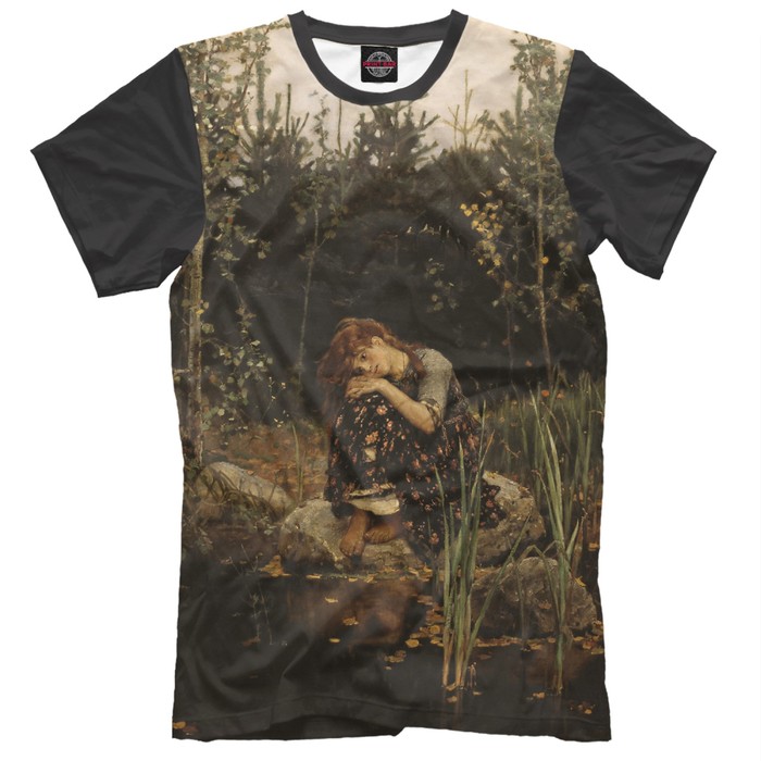 Футболка для мальчика "Васнецов В.М. Аленушка" , рост 140 см GHI-887372