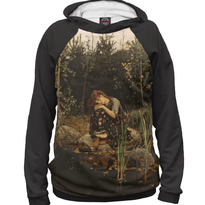 Худи для девочки "Васнецов В.М. Аленушка" , рост 152 см GHI-887372