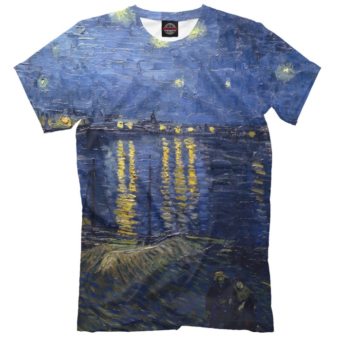 Футболка для мальчика "Ван Гог" , рост 152 см GHI-389648