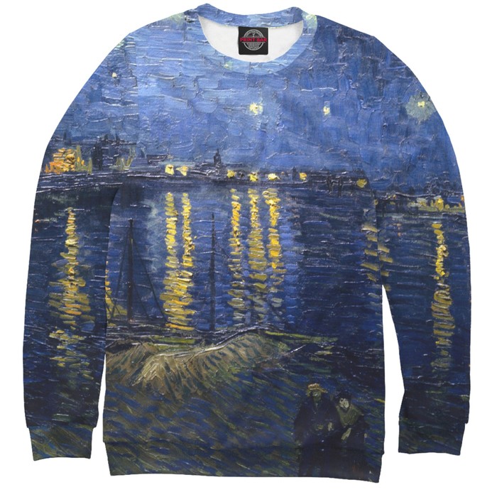 Свитшот для мальчика "Ван Гог" , рост 134 см GHI-389648