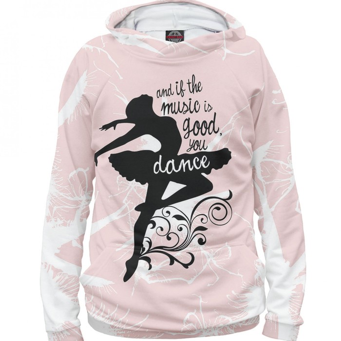 Худи для девочки "Танцы" , рост 128 см DNC-174316