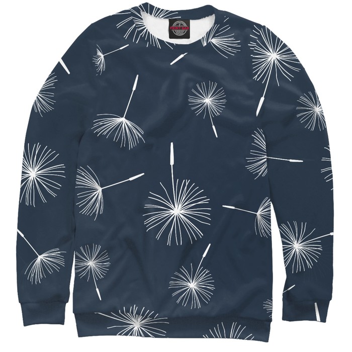 Свитшот для мальчика "Одуванчики" , рост 128 см CVE-607018