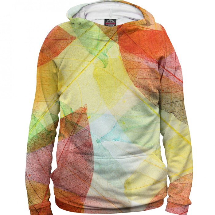 Худи для девочки "Листья" , рост 128 см CVE-737959
