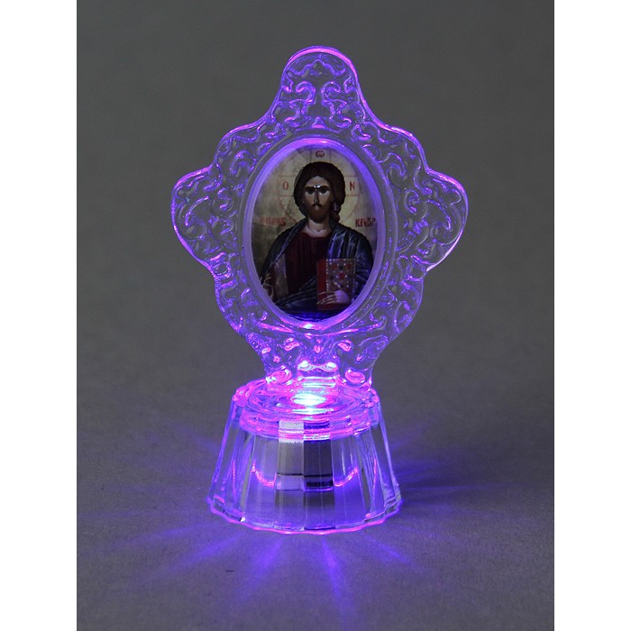 Икона "Иисуса Христа" со светодиодом
